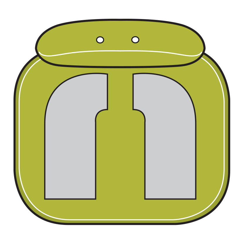 Inflatable Thigh Support (Double Air Cell)