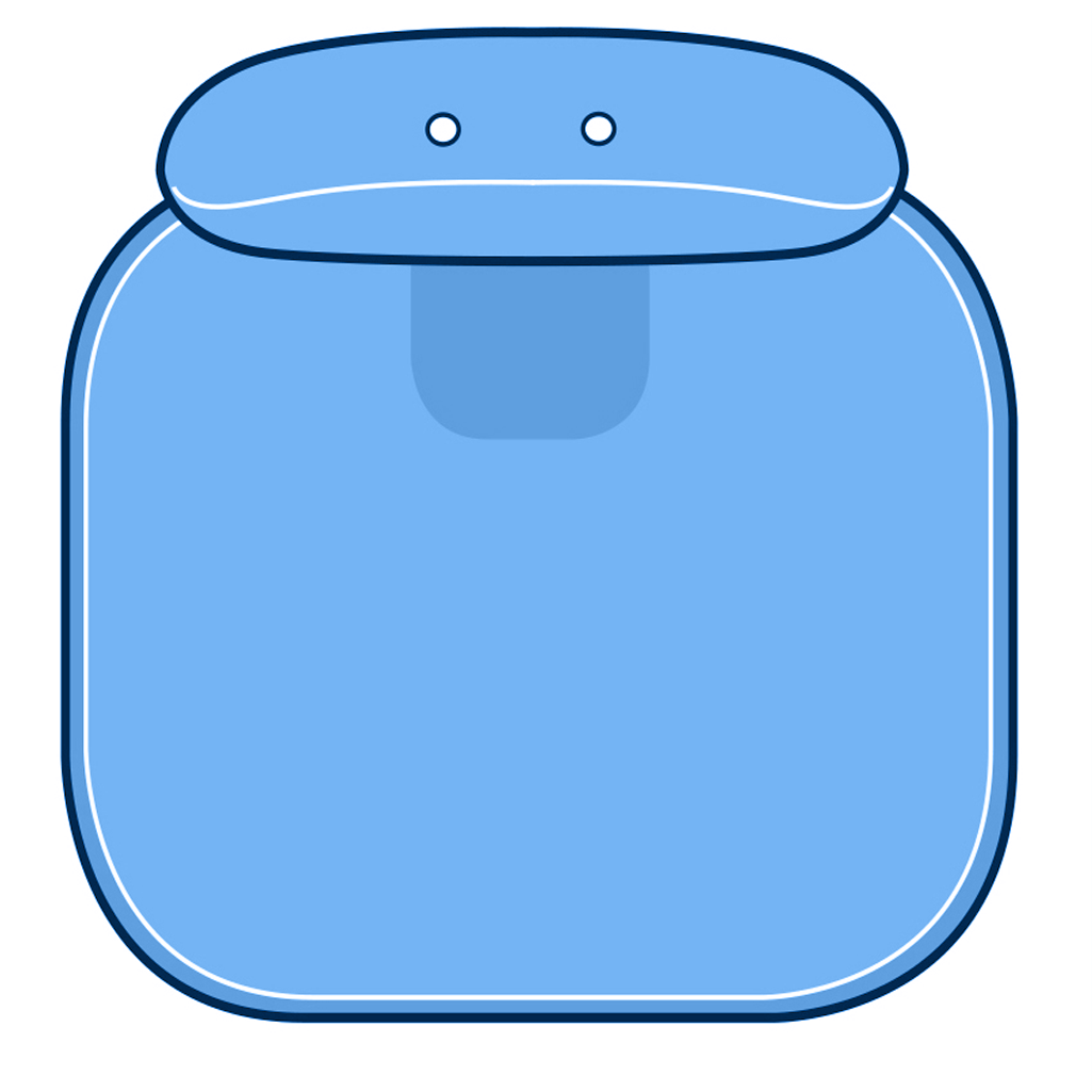 Coccyx Cut-Out Relief