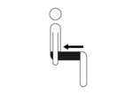 Shallow seat