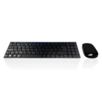 Sleek Keyboard & Mouse Set (Wireless)