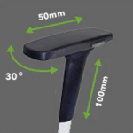 Multi-Adjustable Armrests